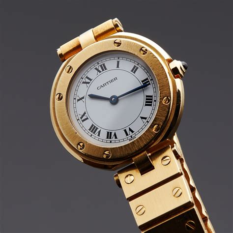 santos de cartier movement|santos de cartier quartz round.